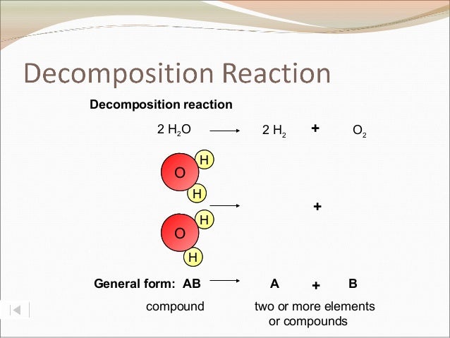 Decomposition Equation