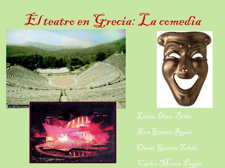 GRECIA COMEDIA grecia comedia: