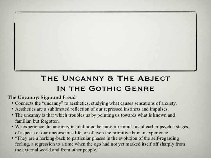 sigmund freud essay on the uncanny sigmund freud essay on the uncanny