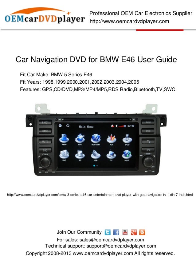 Bmw e46 cd player error #6