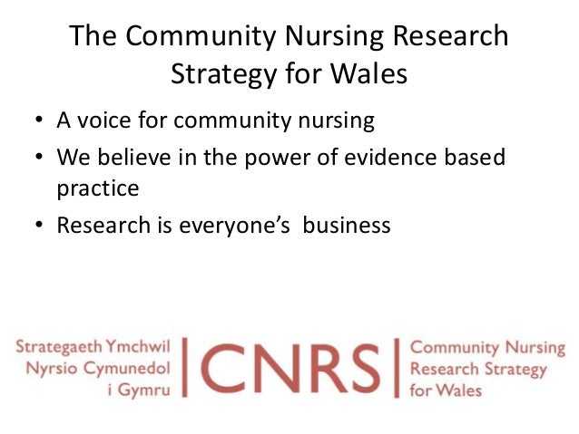 Community nursing research strategy
