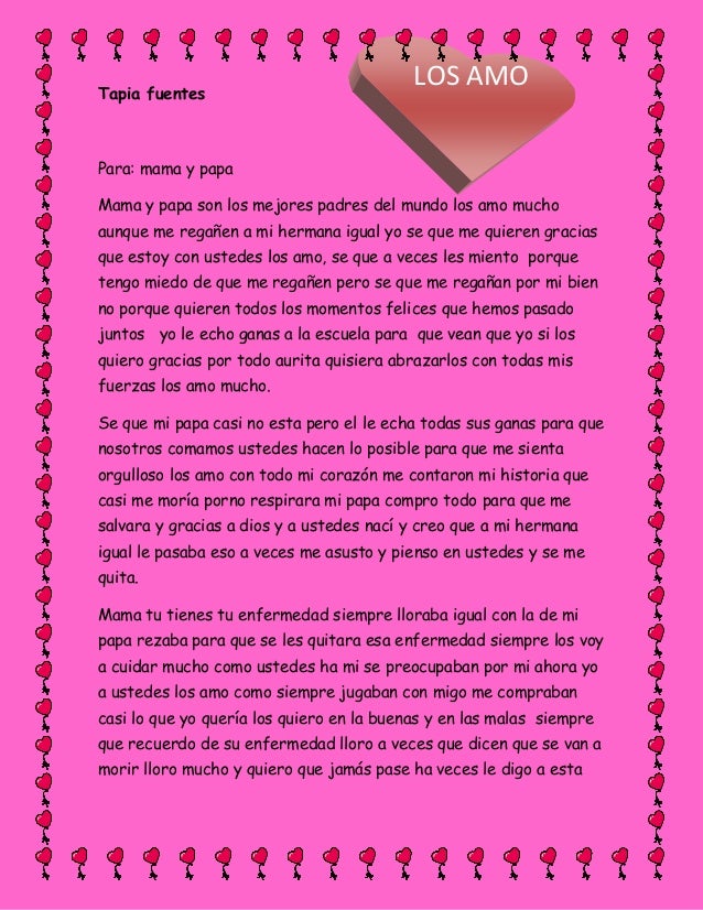 CARTA PAPA HIJO carta papa hijo: