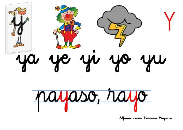 Resultado de imagen de letrilandia letra y griega ya ye yi yo yu