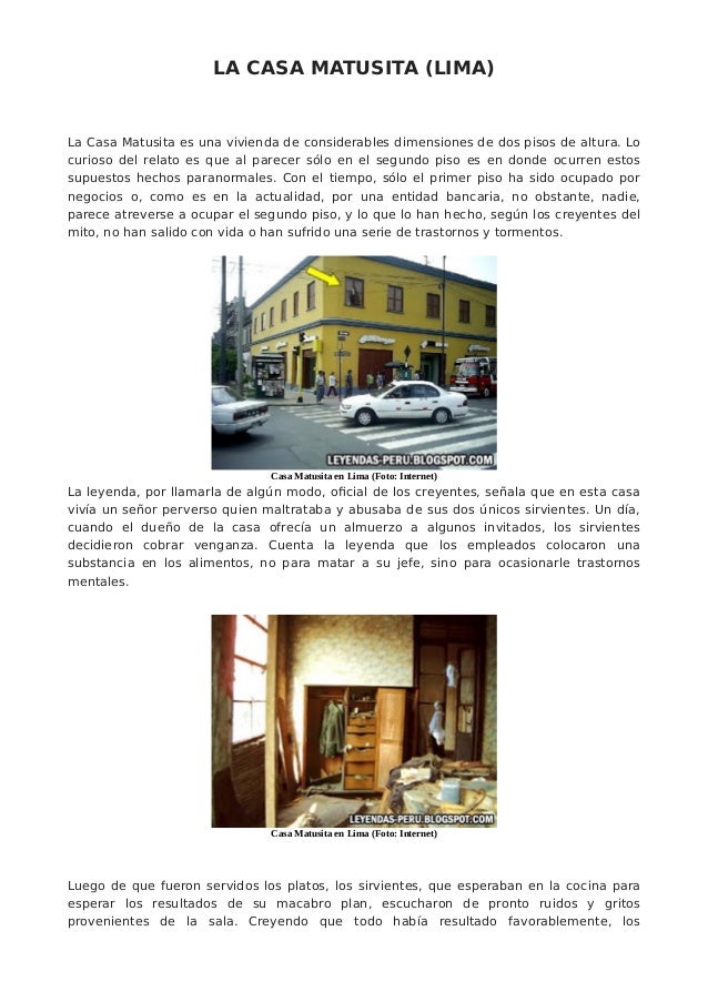 Diseno de la casa matusita queda
