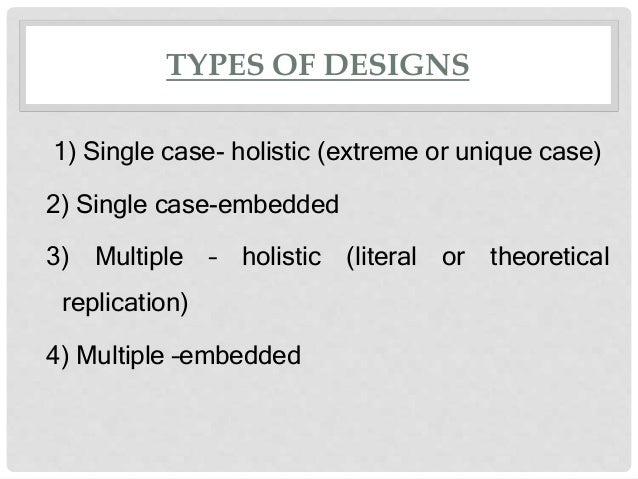 Case study research design and methods ppt