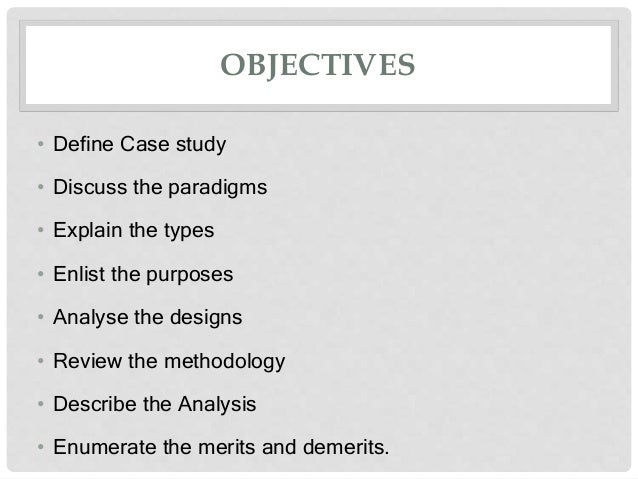 What is unit of analysis in case study research