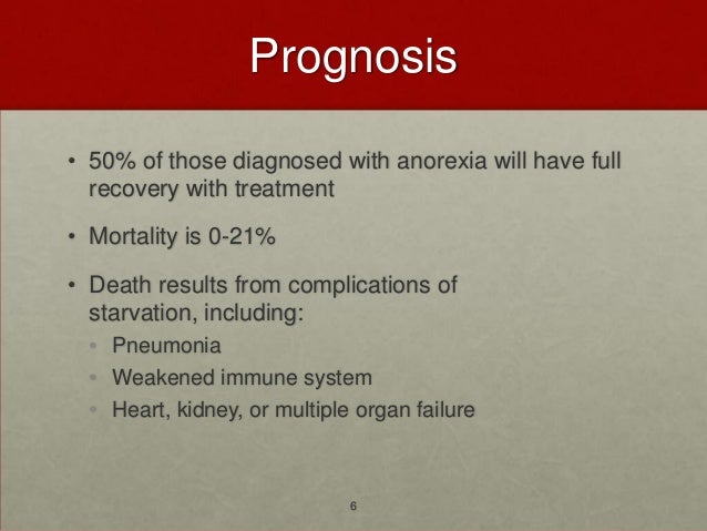 Case Study Of Anorexia Nervosa