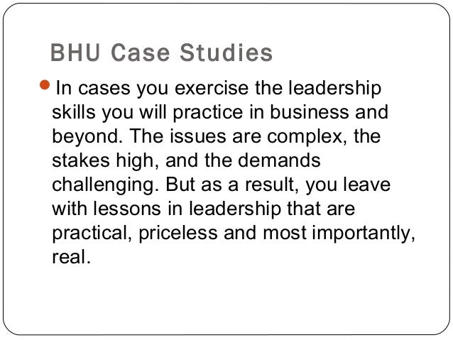 Leadership Case Studies | Case Studies in Business - Case Study