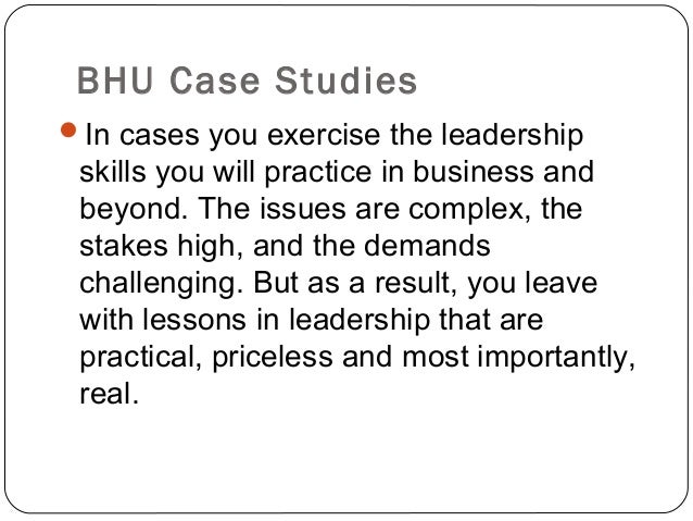 Leadership case studies with questions
