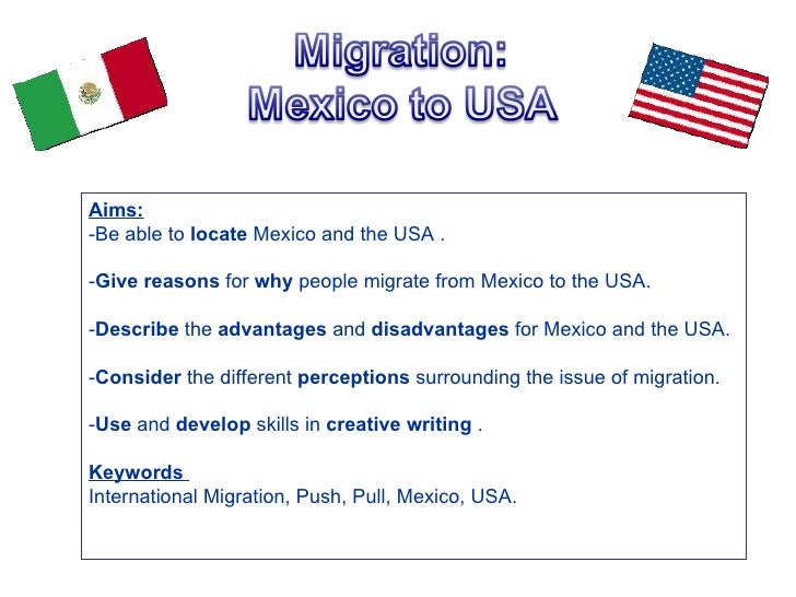 case study migration from mexico to the us answers