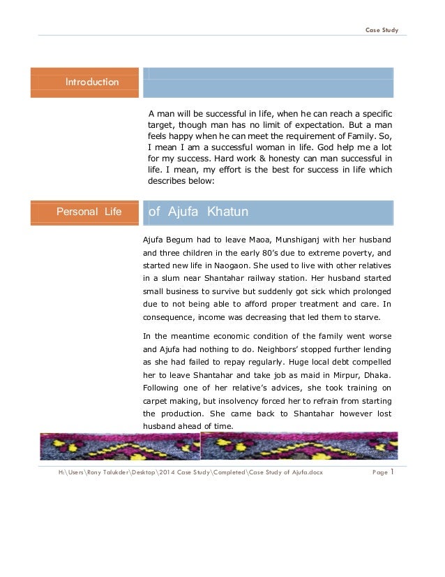Autism case study essay