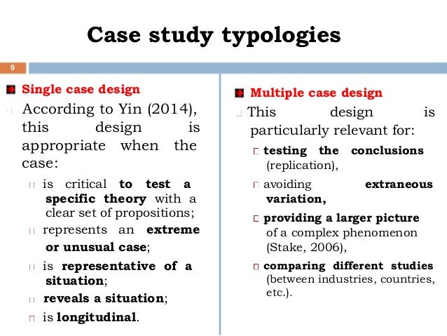 Case study research yin 2014