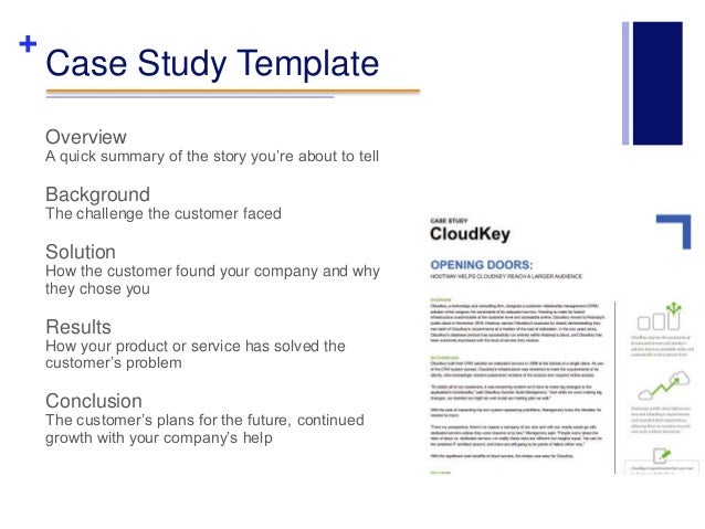 Case study sample business