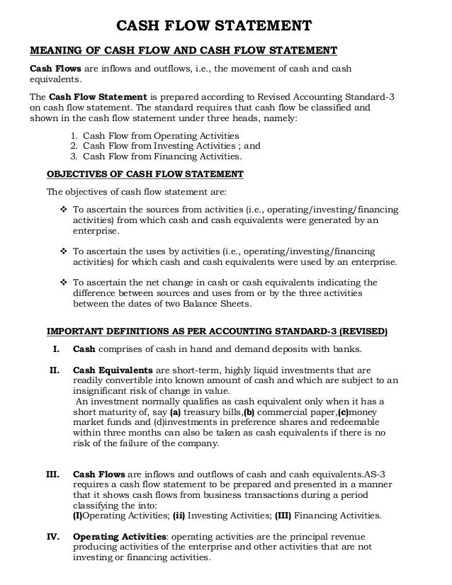 Cash management picture