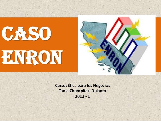 Caso enron stock options