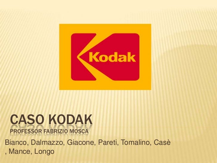 kodak case study kodak case study