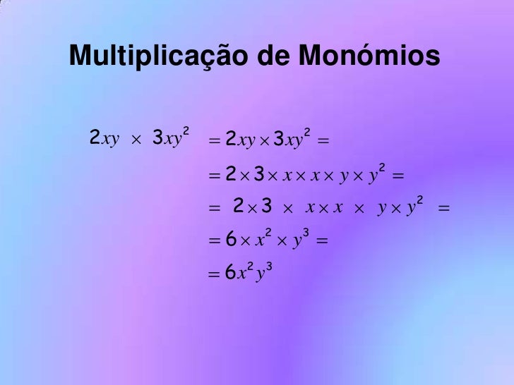 Casos Notaveis Da Multiplicacao De Polinomios