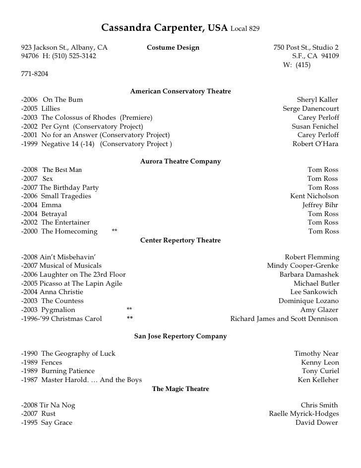 finish carpenter resume