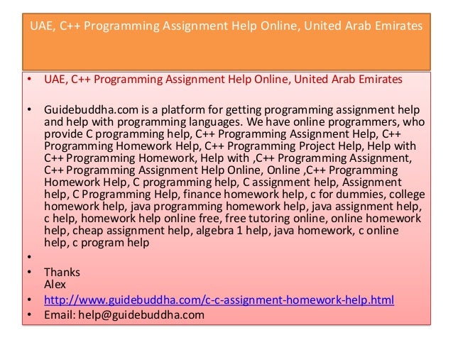 Get Programming Help