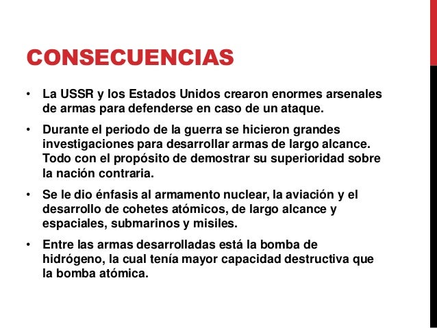 LA GUERRA FRIA