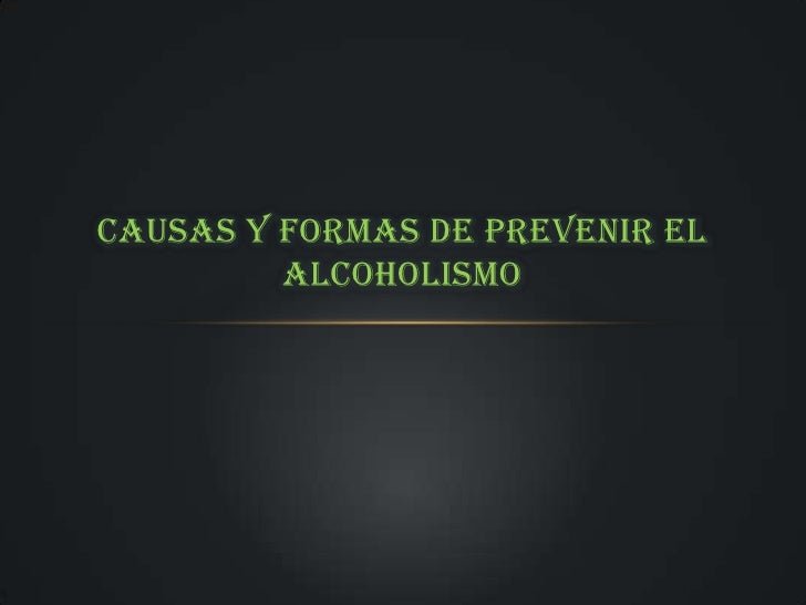 Después de la psicosis alcohólica