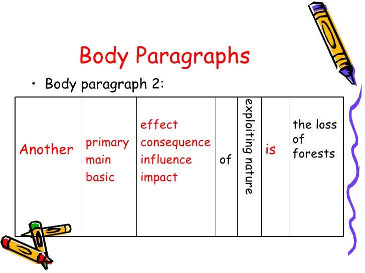 Help with writing a cause and effect essay ppt