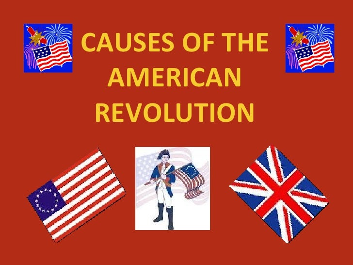 American Revolution Thesis Paper
