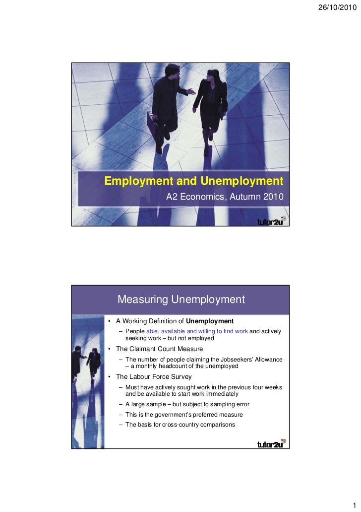 cause and effect of unemployment
