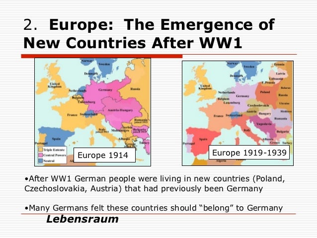 Europe after world war i   the map as history