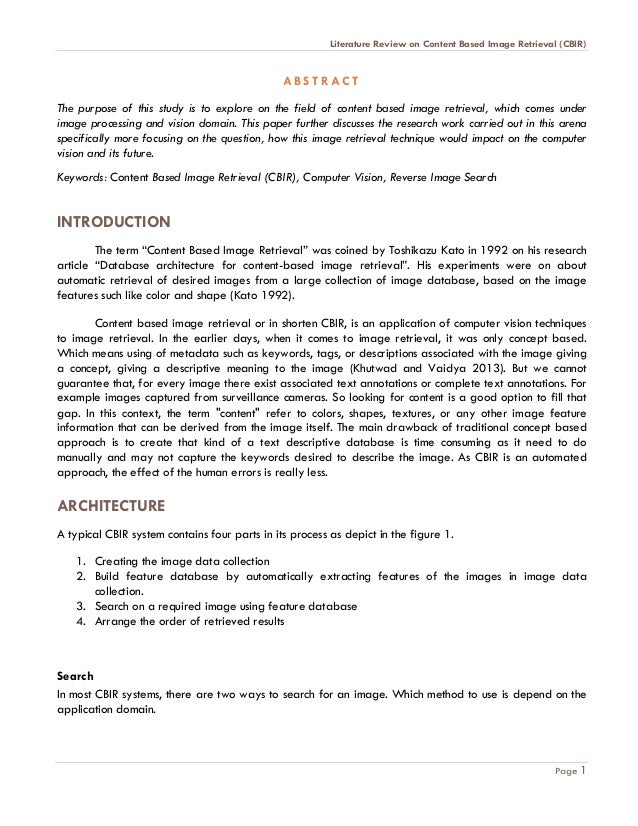 Image phd retrieval thesis