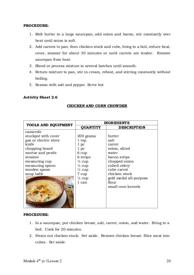Food Preservation Recipes Procedure Food Preservation Recipes Procedure