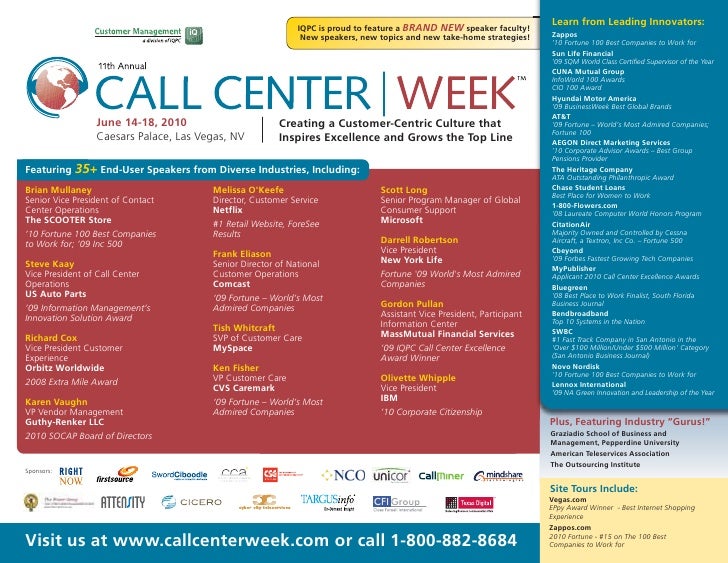 11th Annual Call Center Week