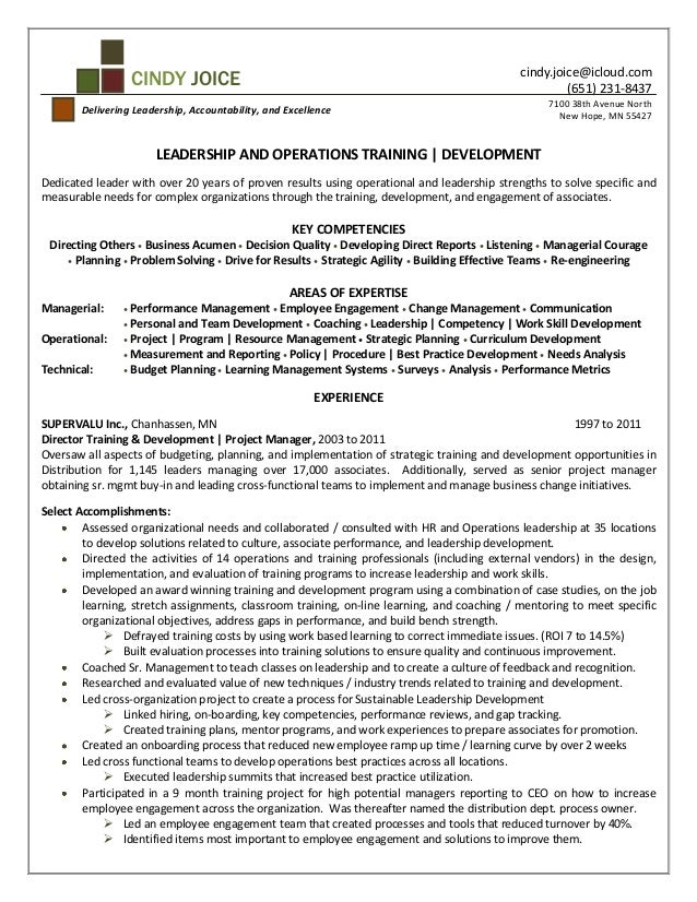 Economic Development Director Resume Economic Development Director Resume