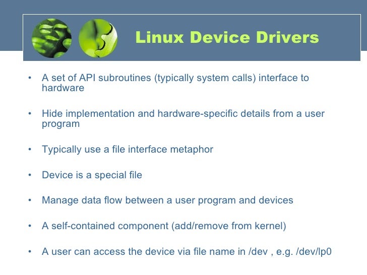 linux device driver