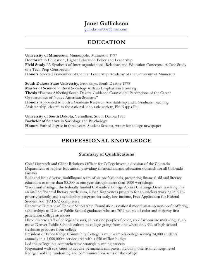advocate resumes