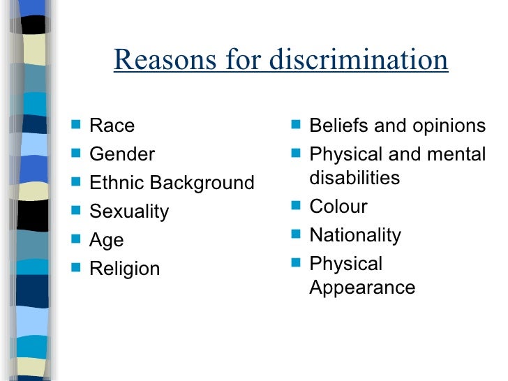 AntiDiscrimination In Australia