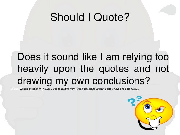 Rebuttal essay