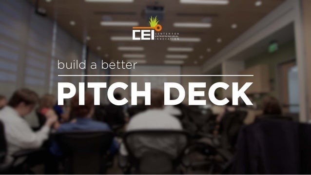 Sequoia pitch deck template