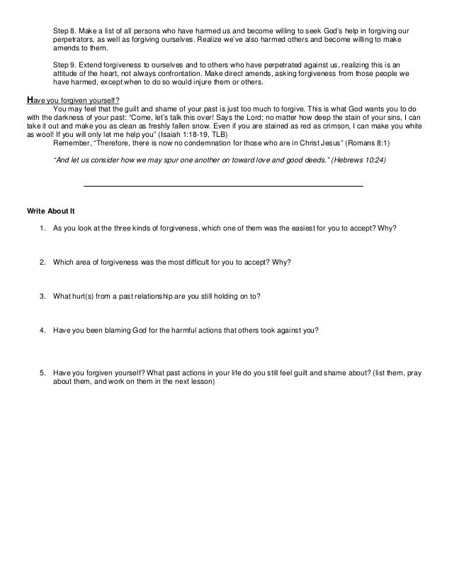 Celebrate recovery lesson 17 addiction