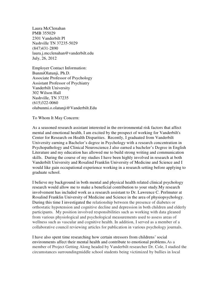 cover letter biotechnology phd