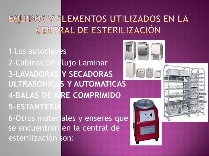 Central de esterilizacion