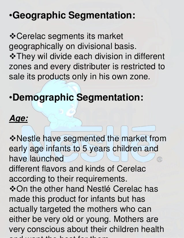 nestle behavioral segmentation Nestle marketing plan segmentation behavioral segmentation target market after the segmentation of the market, nestle management has to decide the target market . nestle behavioral segmentation Nestle marketing plan segmentation behavioral segmentation target market after the segmentation of the market, nestle management has to decide the target market .