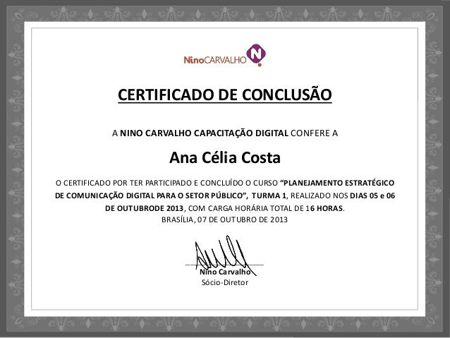 Curso planejamento de marketing