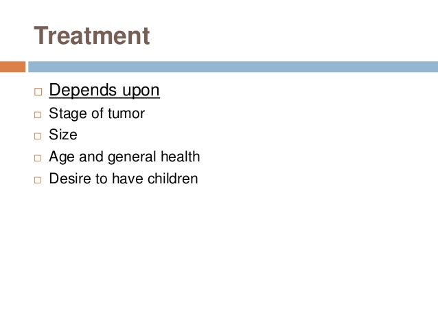 Cervical cancer Recurrence prognosis