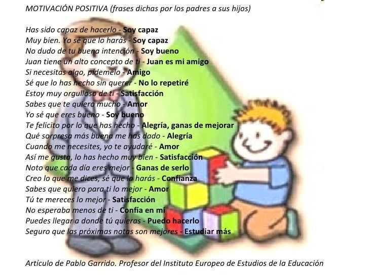 Frases De Motivacion Para Ninos Frases De Motivacion Para Ninos