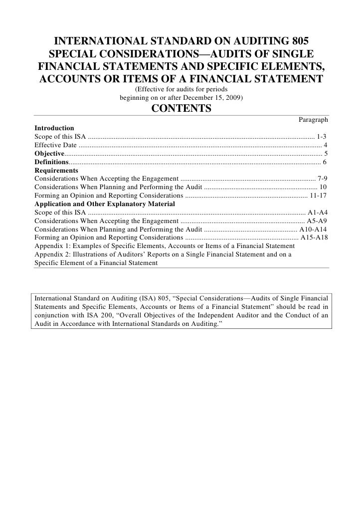 Dating financial statements