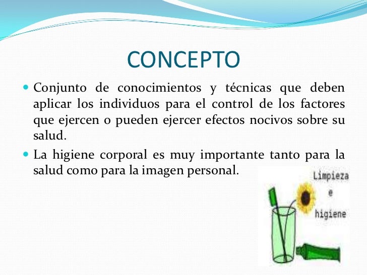 IMPORTANCIA DE LA HIGIENE Y CONSERVACION DE LA SALUD EN NIÑOS IMPORTANCIA DE LA HIGIENE Y CONSERVACION DE LA SALUD EN NIÑOS