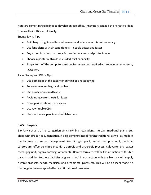 Clean city green city essay english
