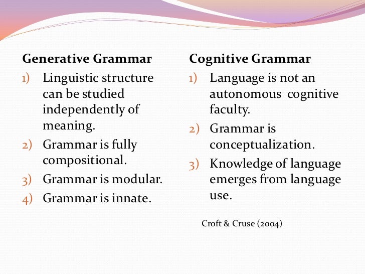 cognitive approaches to grammar instruction by sandra fotos