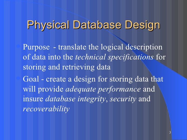 physical and logical database design Instructions: describe any risks associated with the database design and proposed logical data model (ldm) and ldm entity relationship diagram ( erd) physical description of the dbms schemas, sub-schemas, records, sets, tables,. physical and logical database design Instructions: describe any risks associated with the database design and proposed logical data model (ldm) and ldm entity relationship diagram ( erd) physical description of the dbms schemas, sub-schemas, records, sets, tables,.